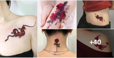 Collage Tatuajes de Rosas 1
