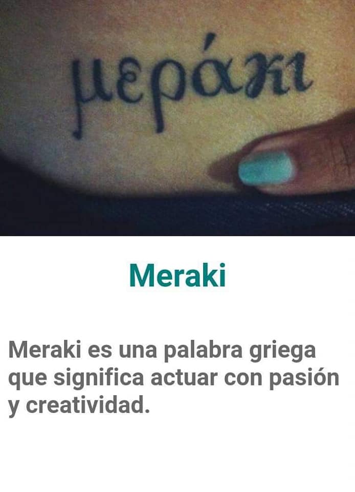 Significado da tatuagem Meraki