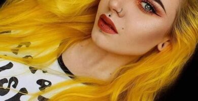 1 TOP 1 Colores de Cabello Amarillo sobre castano