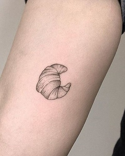 6 Tatuajes para Amantes del Cafe medialuna 6 Tatuajes para Amantes del Cafe medialuna