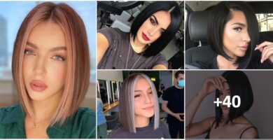 Collage Bob Coupes de cheveux