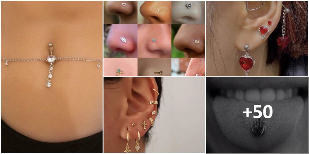 Collage di piercing 1