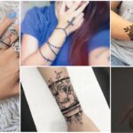Collage Tatuajes en Muneca y Antebrazo tipo Pulsera 1