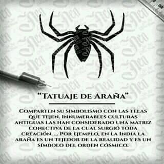 Significados de Tatuagens através de Placas Gráficas Tatuagem de Aranha