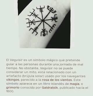 Meanings of Tattoos through Vegvisir Graphic Cards