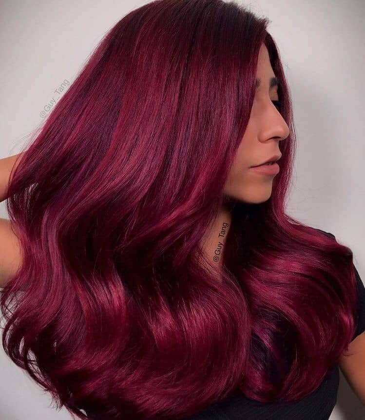 12 Hair Color Hair Violet Magenta 2