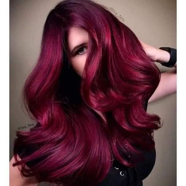 9 Cheveux Couleur des cheveux Violet Magenta 1