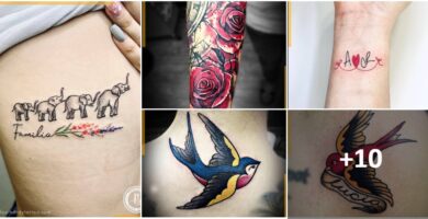 Collage Tattoos Studio Galerie de tatouages imprudents TOP 10