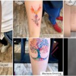 Collage Tatuajes Karma Ink Collective Gina Zajec Mariana Groning