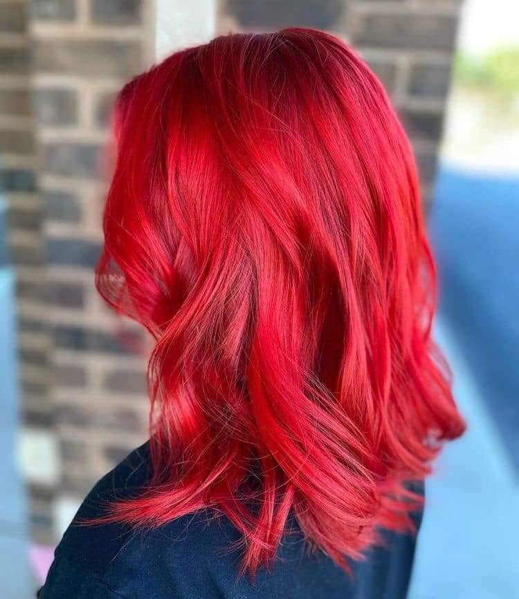 13 Ideen für intensiv rotes Haar