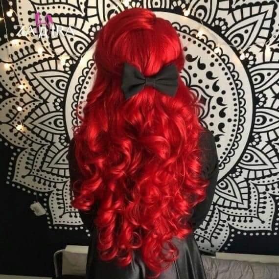 5 TOP 5 ideas for Red Hair with curlers to the waist