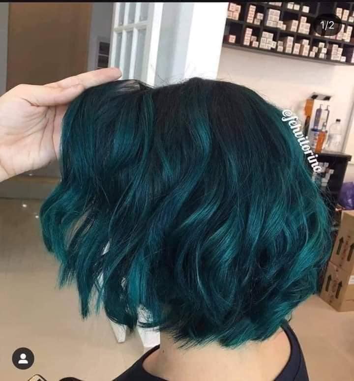 8 Cor de cabelo verde 2