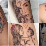 Collage Tatuajes Artista Andressa Mayara Navegantes Brasil
