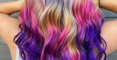 1 TOP 1 Cabello de Colores desde platinado a violeta pasondo por el rubio y fucsia