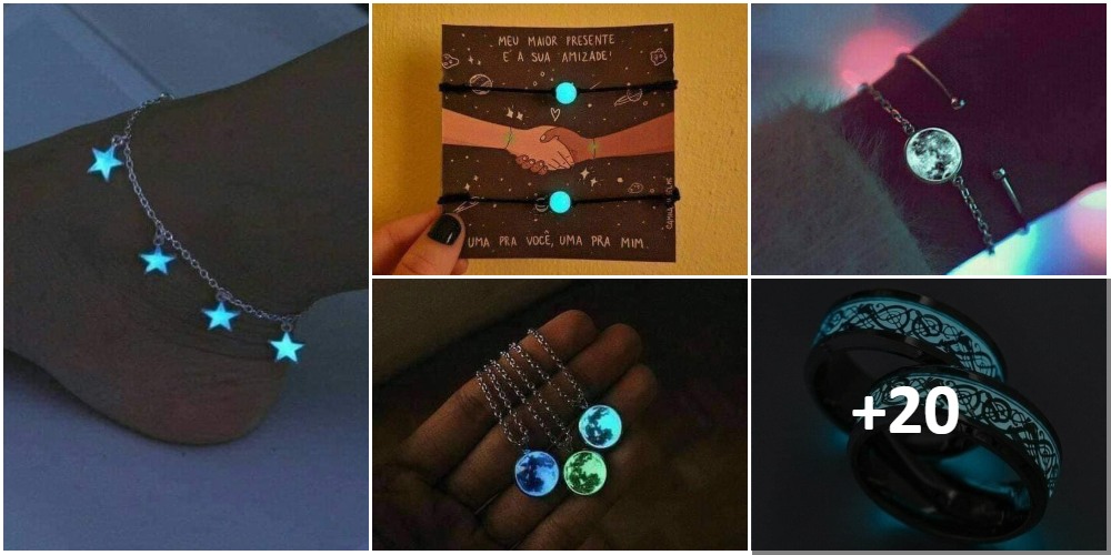 Collage Accesorios que brillan en la Obscuridad