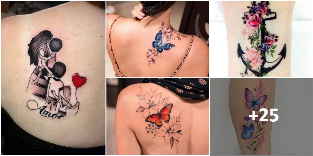 Collage Female Tattoos