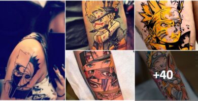 Collage Tatuajes de Naruto