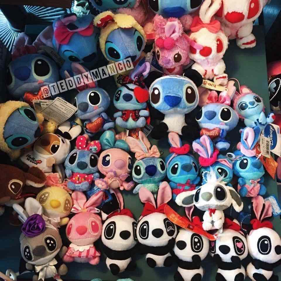 61 Small Stitch Plushies various models