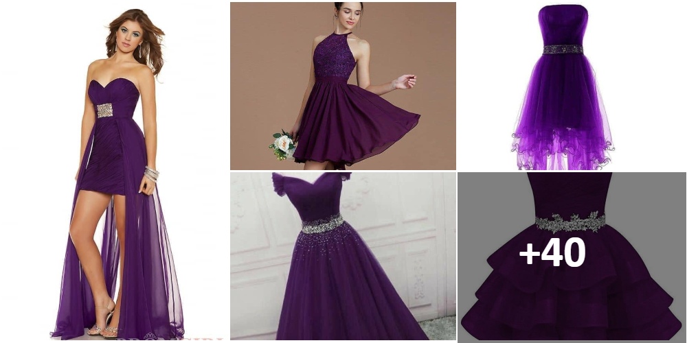 Robes de Quinceanera Collage Violet