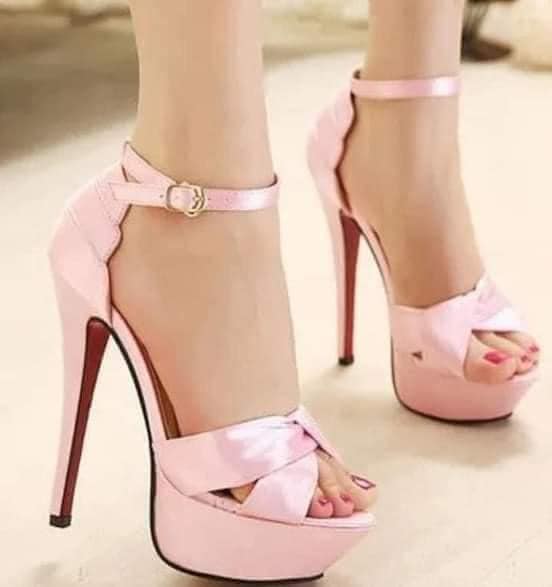 289 Zapatos Rosa Dama Mujer Fiesta evilla dorada