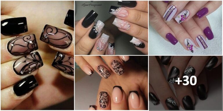 UÑAS CON RELIEVE y DECORADAS 30 Bellas Ideas 💅 【Lo Mejor de 2025