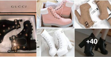 Collage Boots Feminino Ankle Boots
