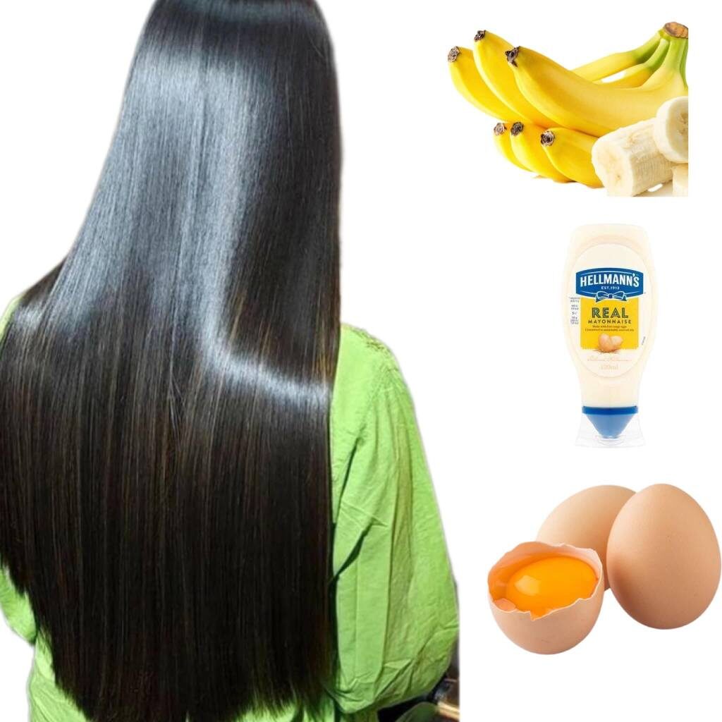 5 Tipps für Haarwachstum, Bananenmayonnaise und Ei