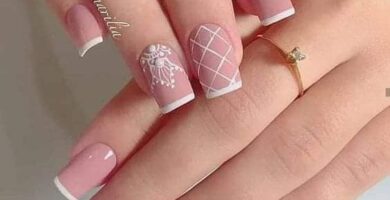 647 Ideas de Accesorios para Unas Pequenas Perlas Blancas Esmalte Blanco con dibujos de Patrones