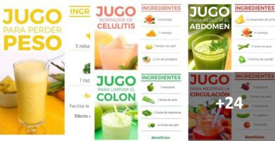 Collage Natural Remedies Juices