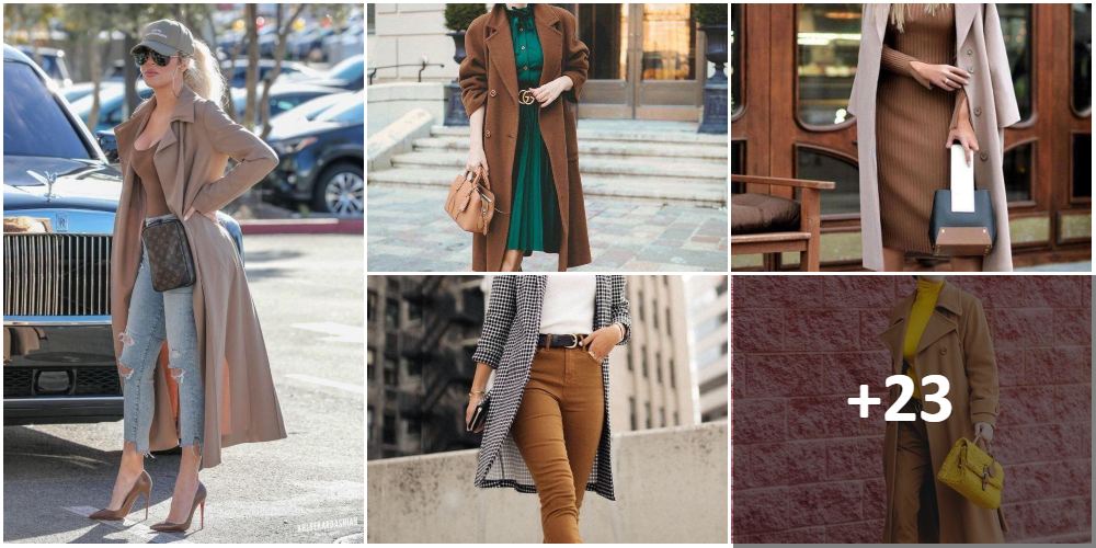 Collage Outfits marron