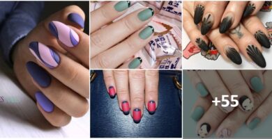 collage d'ongles mats