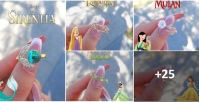 Collage di gioielli Disney