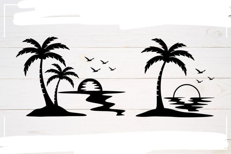 23 Tatuajes de Playas bocetos de tatuajes playeros en color negro 23 Tatuajes de Playas bocetos de tatuajes playeros en color negro