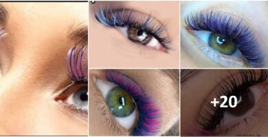 Collage Pestanas de Colores 1