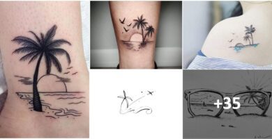 Collage TatuajesyModa tatuajes de playa 1