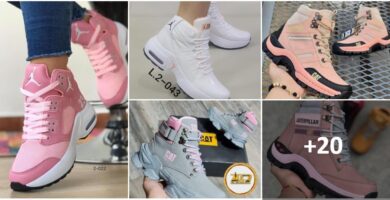 Bottines Collage