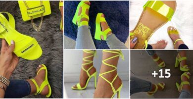 Collage Zapatos de Neon