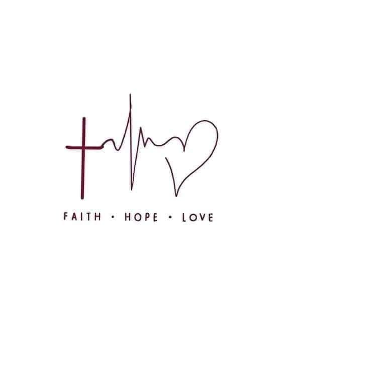 48 Ideas de Frases para Tatuajes Cruz Electro Corazon Faith Hope Love