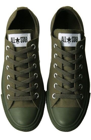 0 Military Green Converse All Start Shoes