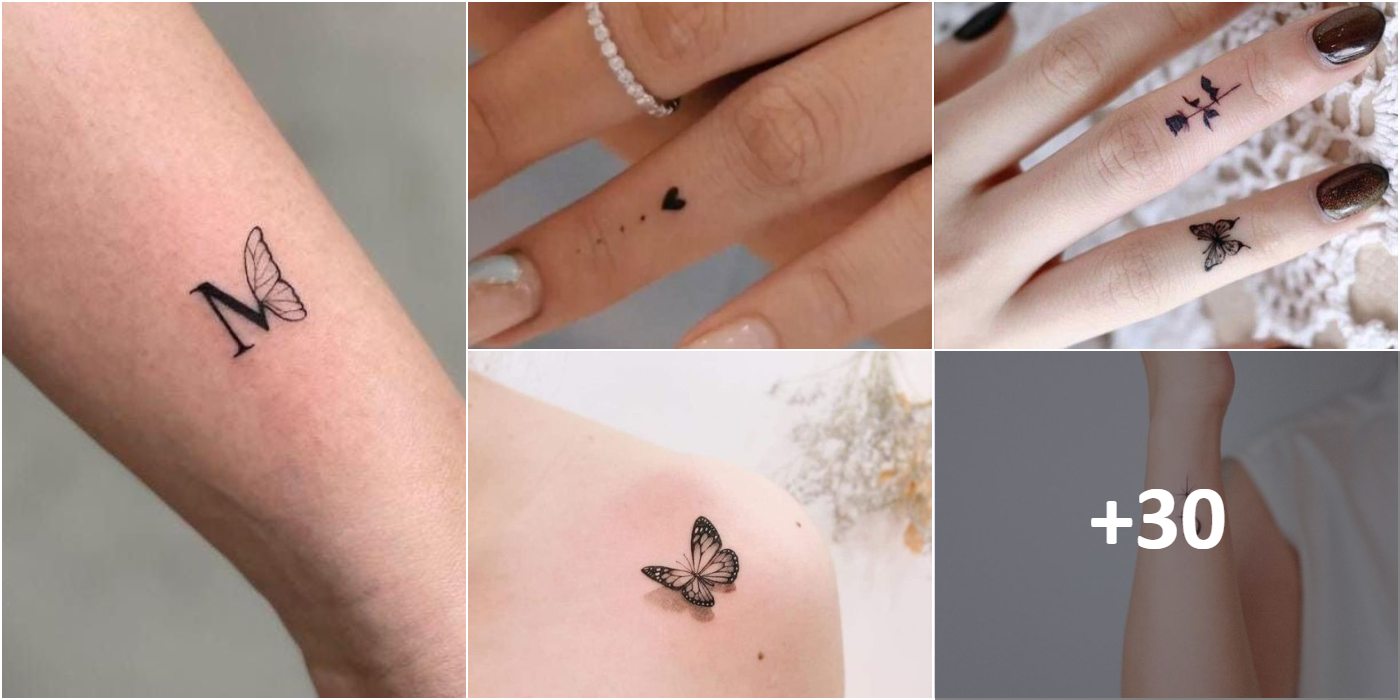 Piccolo collage di tatuaggi