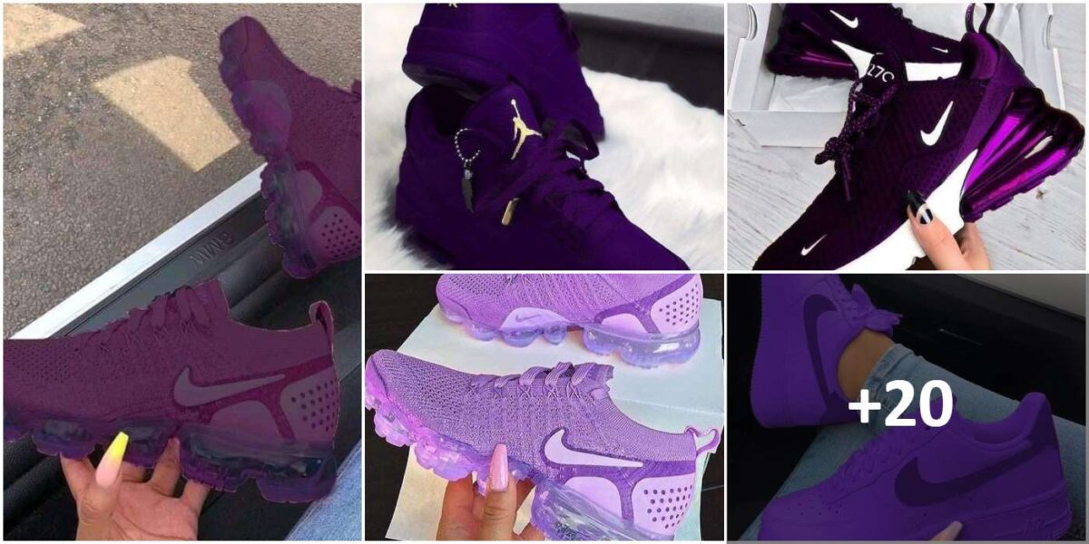 Collage Nike Morados