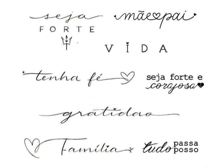 32 frases motivadoras para tatuajes vida tenha fe familia 32 frases motivadoras para tatuajes vida tenha fe familia