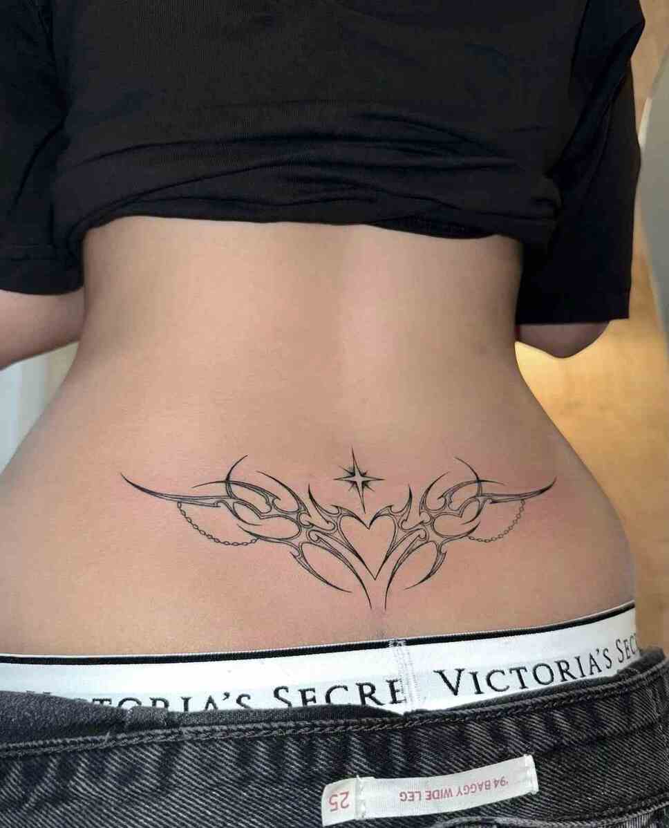 499 Tatuajes en la espalda pinterest elegante borla con estrella en la espalda baja 499 Tatuajes en la espalda pinterest elegante borla con estrella en la espalda baja