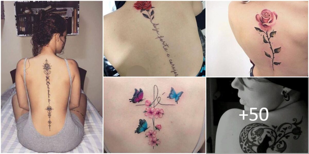 Tatoo en la espalda pinterest tatuajes espalda mujer