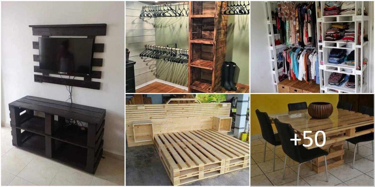 Collage Pallets para decoración hogar