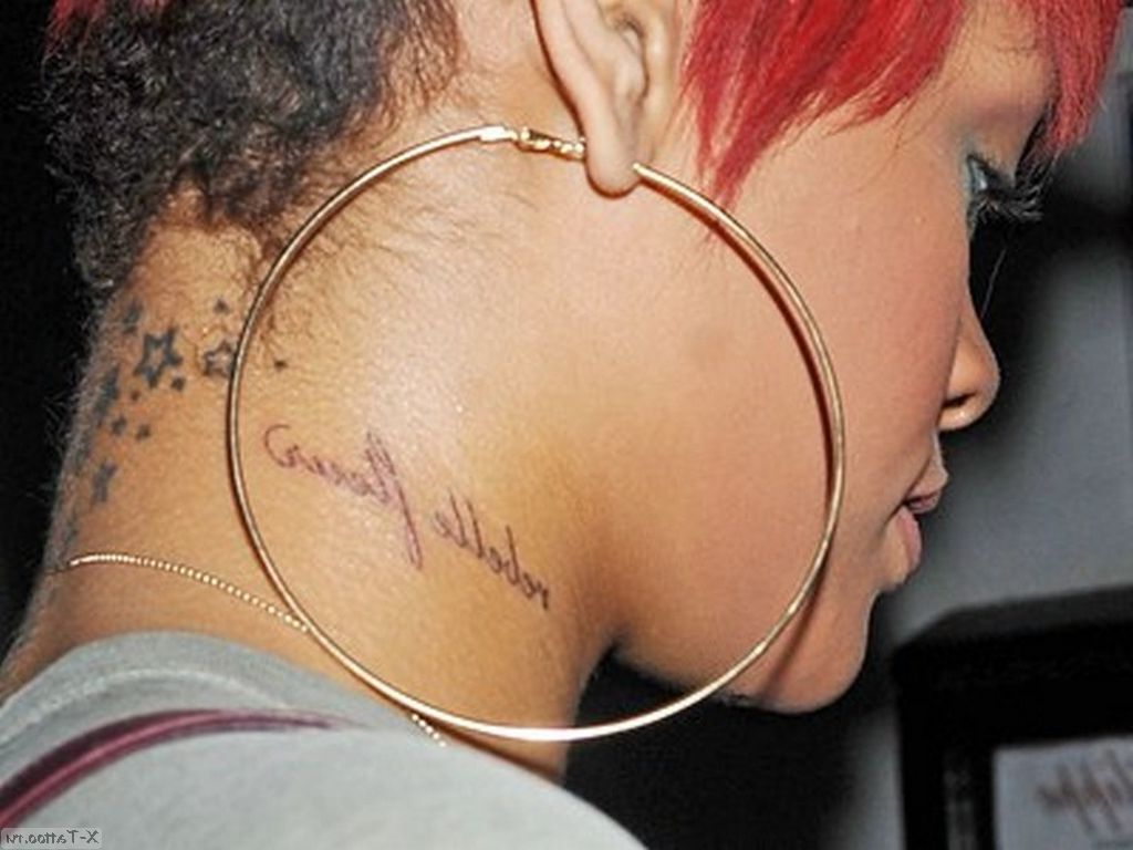 I tatuaggi di Rihanna