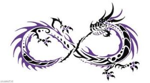tatuagem do infinito tatuagem do dragão infinito