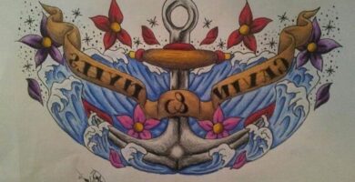 Tatuaje de ancla: bocetos para hombres – mujeres, diseños únicos, significados