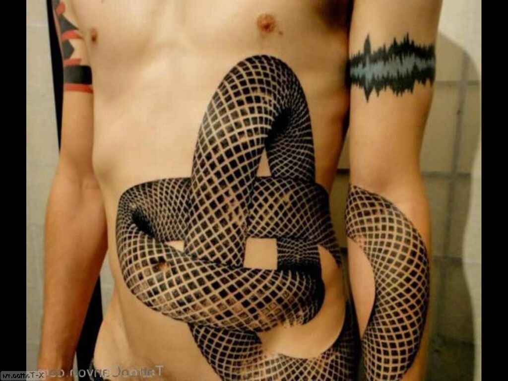 motif de serpent