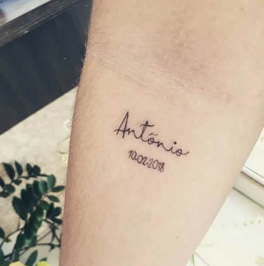 Tatuaggi con il nome di Antonio 1